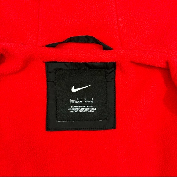 Nike Boys 4-7 Fleeced Lined Lightweight Jacket - Picture 6 of 9